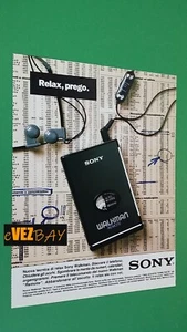 Pubblicità 1985 - SONY Walkman Remote - Advertising clipping Pubblicité - Picture 1 of 2