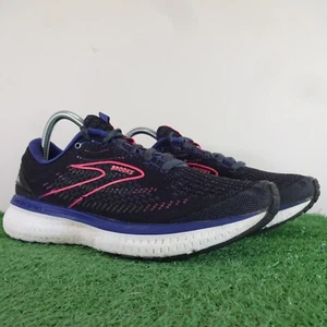 Brooks Running Trainers Size 7.5 Women Black Glycerin 19 Shoes Jogging Gym Sport - Picture 1 of 12