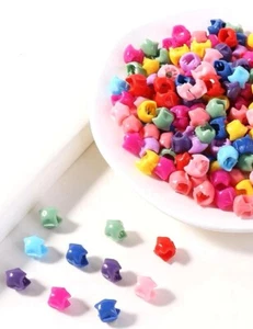 Star Mini Garra de Cabello Clips Empuñaduras para Mujer Niñas Color Caramelo Cuentas Prendas para la cabeza Reino Unido - Imagen 1 de 3