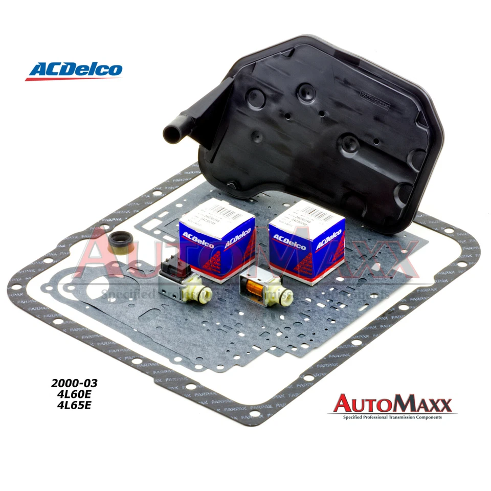 KIT DE SERVICIO DE SOLENOIDE DE CAMBIO DE TRANSMISIÓN 4L60E PARA CHEVY GMC PONTIAC 2000-03 Foto 1 de 2