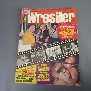 The Wrestler Vintage Wrestling Magazine September 1975 Bulldog Brower Lou Albano