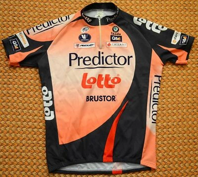 Camisa de ciclismo Predictor Lotto, Bélgica, para hombre de Vermarc, talla XXL, 2XL Ridley Foto 1 de 3