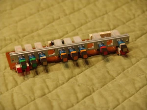 PIEZAS DE CASS TASCAM 112 - SW PCB asirio y pulsadores de botones - Imagen 1 de 2