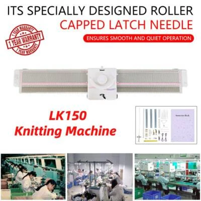 SILVER REED Professional Knitting Machines LK150 Stitches Sets Kits Hand Knitting Yarn Gift