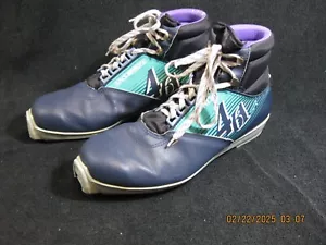 Salomon 451 SR Cross Country Blue Ski Boots SNS Profil EU Size 46 - Picture 1 of 5