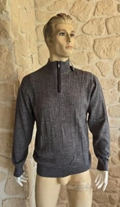 Pull gris neuf avec laine mérinos Bande Originale (vt) - Imagen 1 de 6