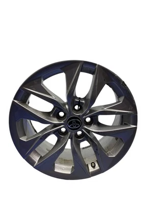 2021 TOYOTA SIENNA OEM 17X7 WHEEL 5Y SPOKES | SILVER *CURB RASH* - Image 1 of 4