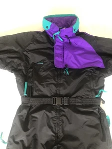 Traje de esquí todo en uno para hombre Columbia Negro Talla XL #207 - Imagen 1 de 2