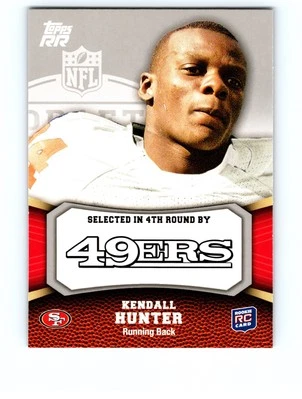 Kendall Hunter #113 San Francisco 49ers RC 2011 Topps Rising RC NM/NM+ - Image 1 of 2