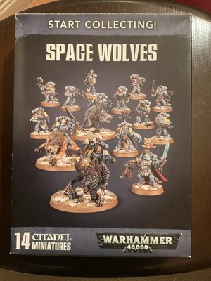 Start Collecting Space Wolves 2017 Warhammer 40k BNIB Rare OOP - Image 1 of 4