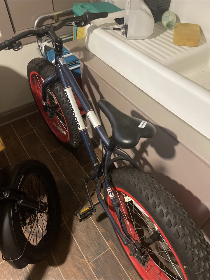 Mongoose Dolomite Fat Tire Bike - Red/Blue - Image 1 of 4