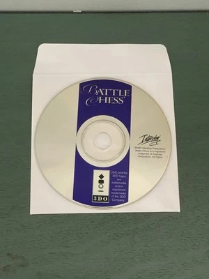 3DO Video Game, Battle Chess, Disk Only Tested - Image 1 of 2
