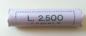 ITALIA 1981 Vulcano, rotolino di 50 monete da 50 £ FDC Unc - Picture 1 of 1