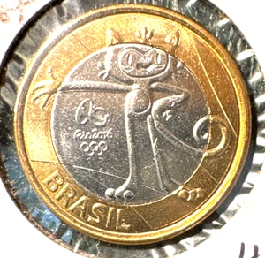 Brazil 2016 one real Olympic Mascot BU - Picture 1 of 2