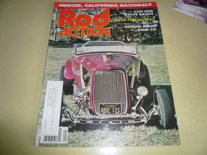 Rod Action January Cam Valve Basics 1979 pintura personalizada Merced California NATS - Imagen 1 de 1
