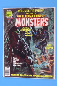 Marvel Preview #8 1976 ¡Protagonizada por Morbius el vampiro viviente! Cubierta Blade Morbius - Imagen 1 de 11