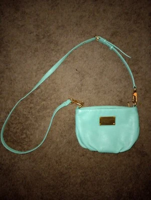 Bolso de Hombro Marc by Marc Jacobs, Clásico, Turquesa Claro Como Nuevo, Cuero Foto 1 de 4