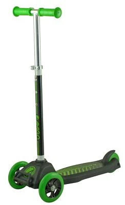 Kinder Roller Kinderroller Scooter für Kinder verstellbare Höhe 3 Räder Grün - Bild 1 von 3