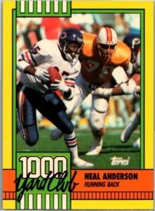 1990 Topps #8a Neal Anderson 1000 Yard Club - Picture 1 of 2