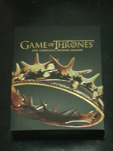 GAME OF THRONES SECOND 2ND SEASON on 5 Blu-Ray Discs, DIGITAL COPY, HBO SERIES - Picture 1 of 1
