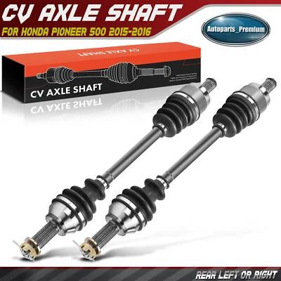 2 件后左右 CV 轴组件适用于本田先锋 500 SXS500M2 2015 - 2016 — 第 1/4 张图片