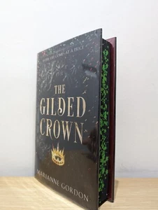 Signed-First Edition-The Gilded Crown by Marianne Gordon-Sprayed Edge-New - Imagen 1 de 4