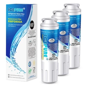 3 Pack Fit For Maytag UKF8001 UKF8001AXX-200 4396395 WF295 ICEPURE Water Filter - Picture 1 of 9