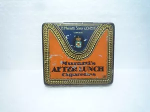ANTIQUE LITTLE TIN MURATTI CIGARETTES TOBACCO 1920s - Picture 1 of 10