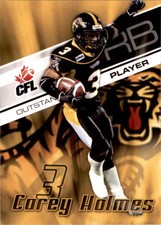 2007 Extreme Sports CFL Corey Holmes #26