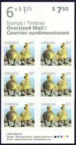 Canada sc#2431a Baby Wildlife 2011: Canada Geese, Booklet Bk442, Mint-NH - Picture 1 of 2