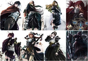 Overlord Evileye Shalltear Maid Polypropylene 8 Pieces Wall Poster A3-poster - Picture 1 of 4