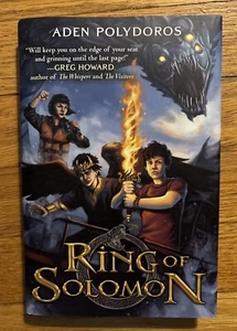 Ring of Solomon by Aden Polydoros (2023, Inkyard Press) Hardcover/DJ/1st Edition - Picture 1 of 11