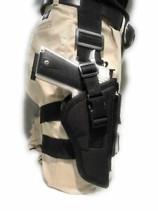 Springfield 1911 With 5" Barrel Tactical Gun holster With Extra Magazine Pouch  