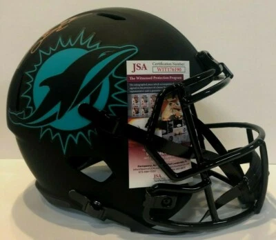 CASCO RÉPLICA ECLIPSE TAMAÑO COMPLETO FIRMADO POR JASON TAYLOR CERTIFICADO DE AUTENTICIDAD JSA Foto 1 de 3