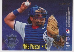 1995 Fleer All-Stars #1 M.Piazza/I.Rodriguez (Dodgers/Rangers)