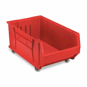 Mobiler Organizer Eimer 16,5" Breite x 29,875" Tiefe x 15" Höhe, rot 1 EA - Bild 1 von 1