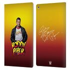 OFFICIAL WWE ROWDY RODDY PIPER LEATHER BOOK WALLET CASE COVER FOR AMAZON FIRE