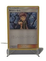 Brock's Grit x4 53/68 Pokemon HIDDEN FATES