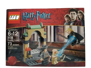 NEW Lego Harry Potter 4736 Freeing Dobby Malfoy 3 Minifigures NEW & SEALED - Foto 1 di 3