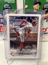 2022 Topps Update Series Rookie Debut #US267 Hunter Greene RC Reds