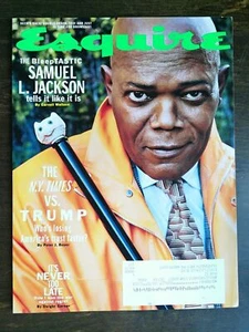 Esquire Magazine April 2019 - Samuel L. Jackson - NY Tomes vs Donald Trump - M1 - Bild 1 von 2