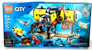 LEGO City Ocean Exploration Base Juego 60265, Submarino, Submarino, Buzos - Imagen 1 de 9