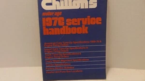 Vintage CHILTON'S MOTOR AGE 1976 SERVICE HANDBOOK - Picture 1 of 1