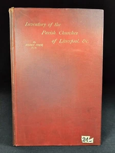 1893 LIVERPOOL Henry Peet An Inventory of the Plate Parish Churches Liverpool - Picture 1 of 13