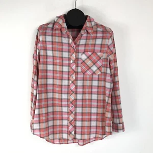 Neu ohne Etikett Eddie Bauer kariertes Button-Down-Hemd Damengröße Large leicht Outdoor - Bild 1 von 13