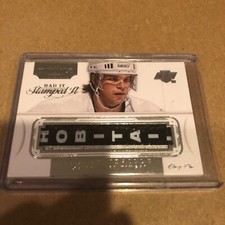 2013/14 PANINI DOMINION LUC ROBITAILLE HAD IT STAMPED CARD 1/1 VERY RARE WOW