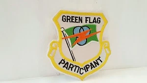 USAF GREEN FLAG PARTICIPANT Color PATCH 3 x 3 inches - Picture 1 of 4