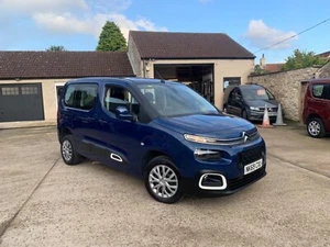 WHEELCHAIR WAV DISABLED EU 6 2019 69 CITROEN BERLINGO FEEL HDI NEW SHAPE + RAMP - Picture 1 of 21