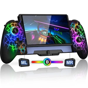 Joystick controlador de agarre portátil para Nintendo Switch OLED Joy-Con NS - Imagen 1 de 8