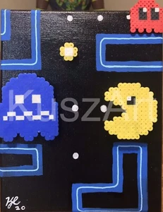 Pac-Man Namco 8bit Game Art 8x10inch Nintendo NES Artwork retro gameroom - Picture 1 of 3